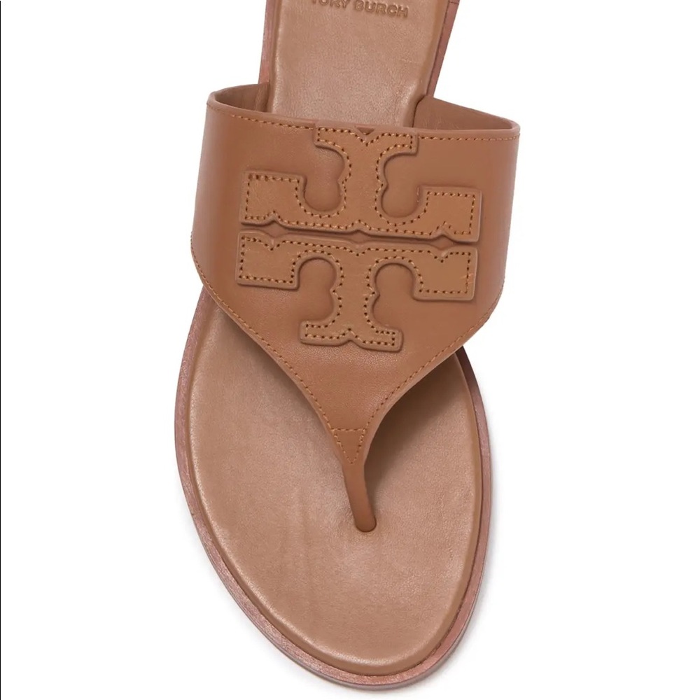 Tory Burch Weston Full Logo Thong Sandal - Picture 3 of 10
